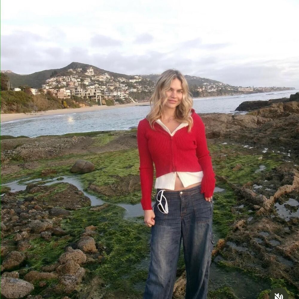Subdued Women's Red Shirt